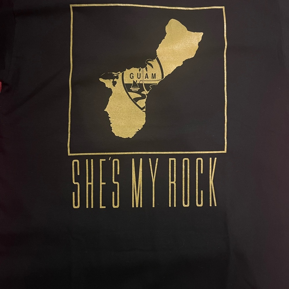 Enewear Clothing Co. Guam She’s my rock.